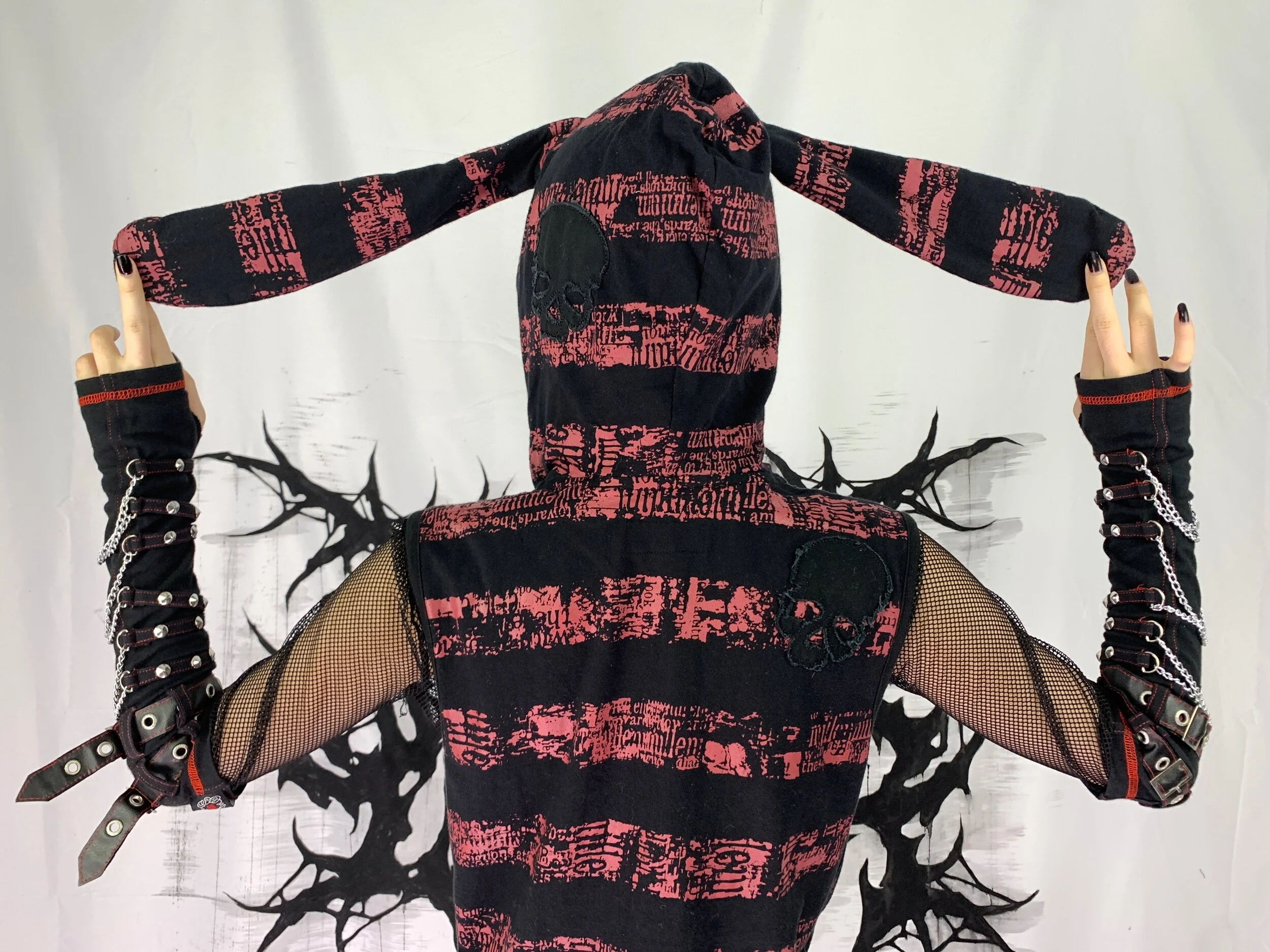 トップス 00s archive japanese label hoodie vest 00s archive japanese label coated hoodie