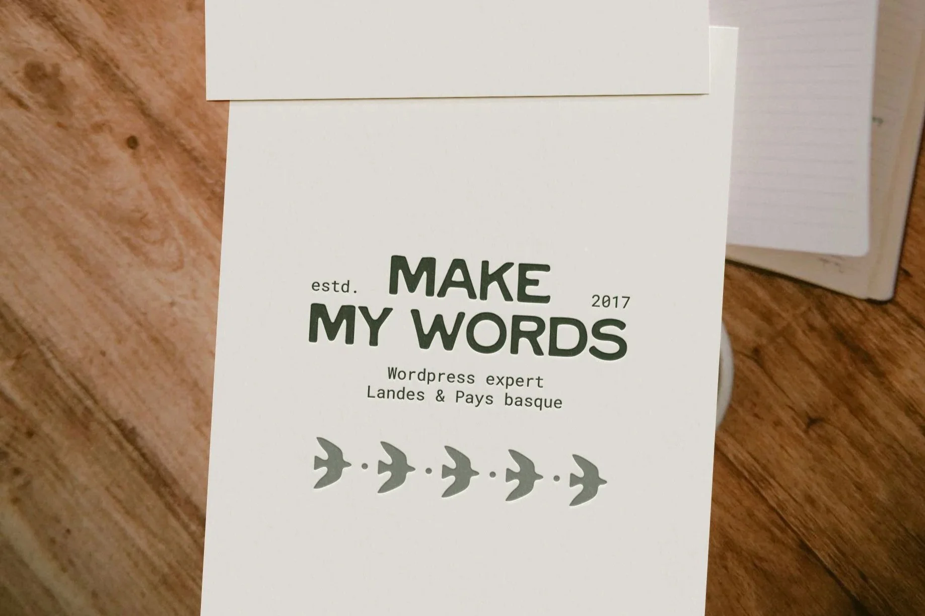 Make my words