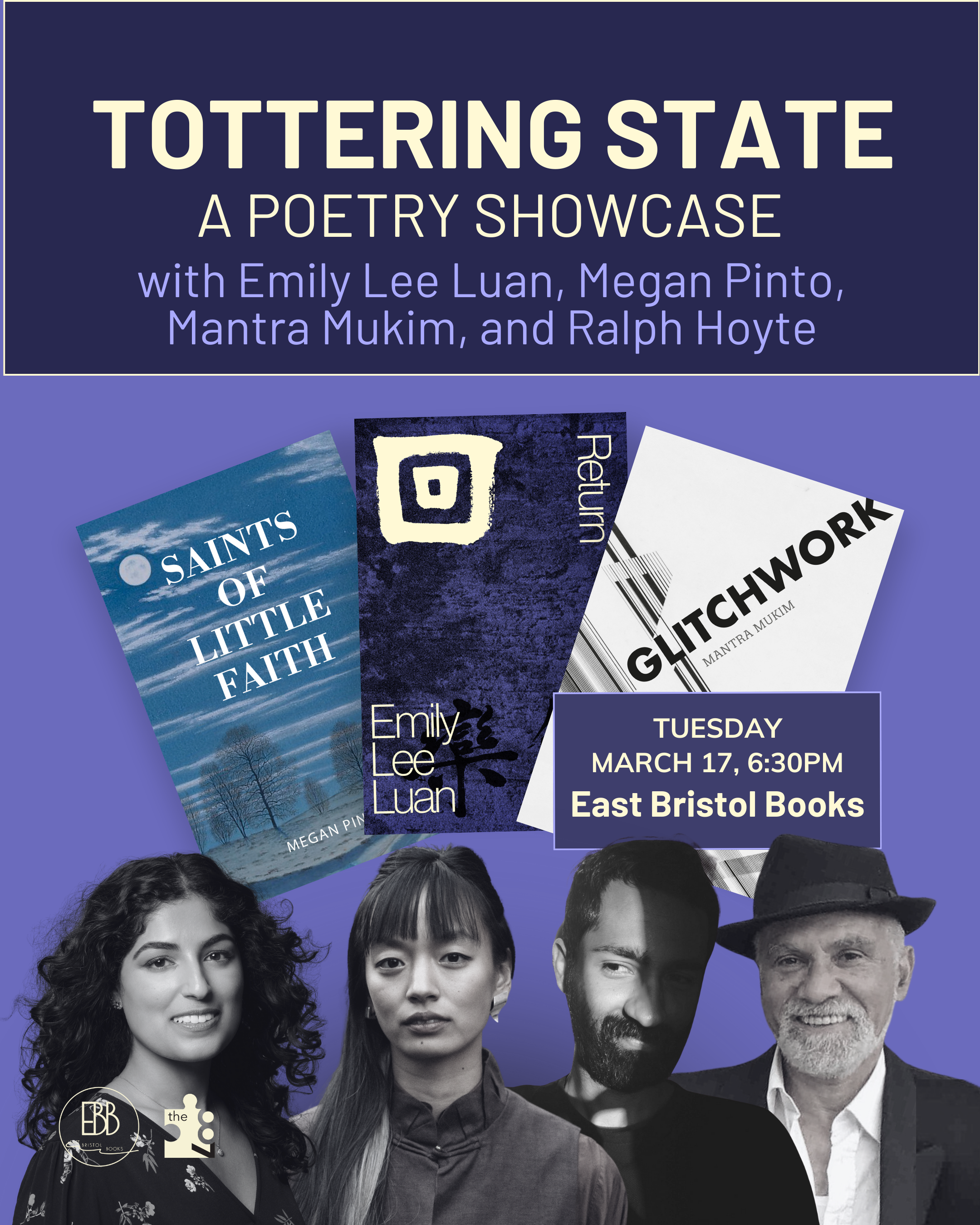 Tottering State: Emily Lee Luan, Megan Pinto, Mantra Mukim &amp; Ralph Hoyte - Bristol