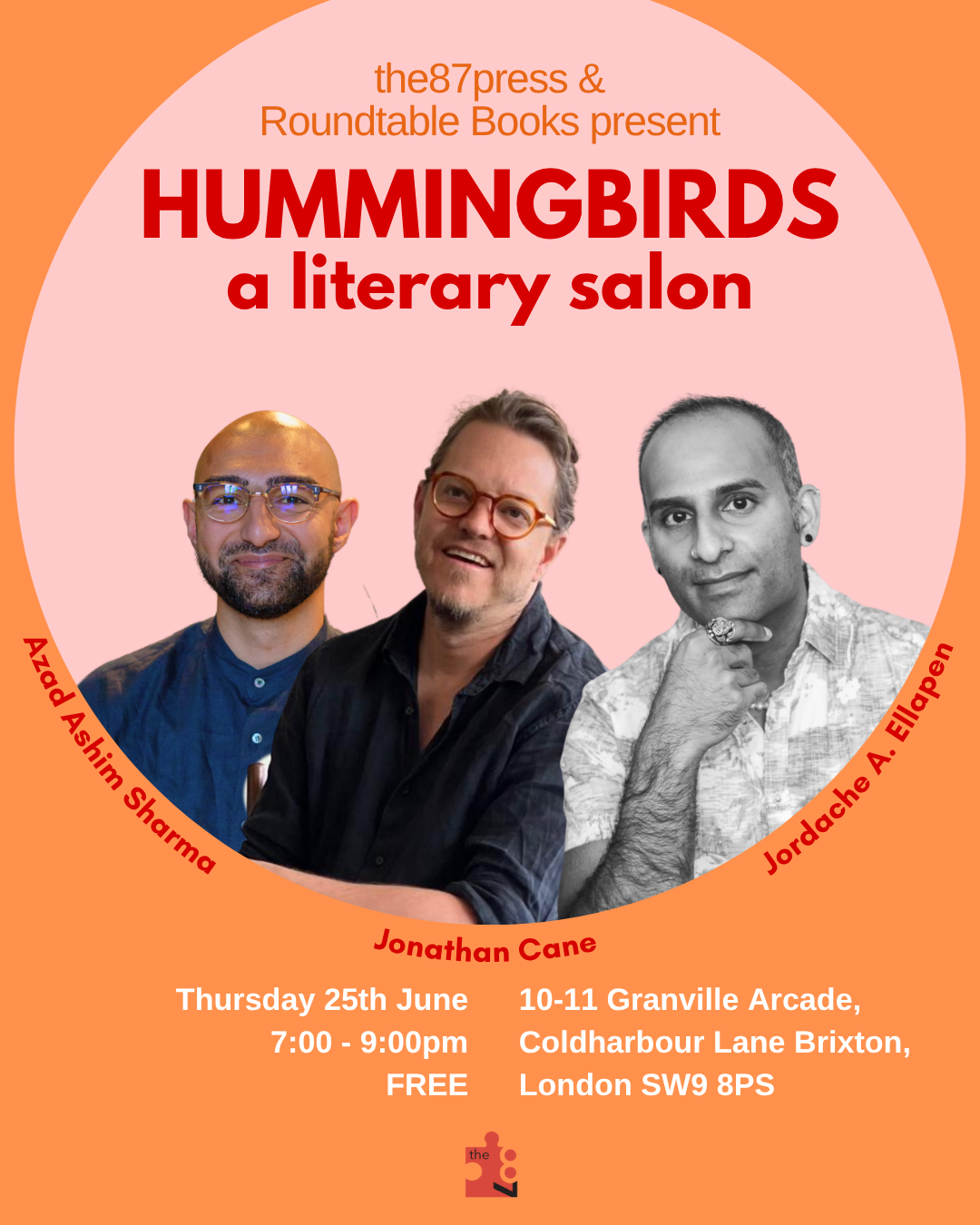 Hummingbirds, a literary salon with Jordache A. Ellapen
