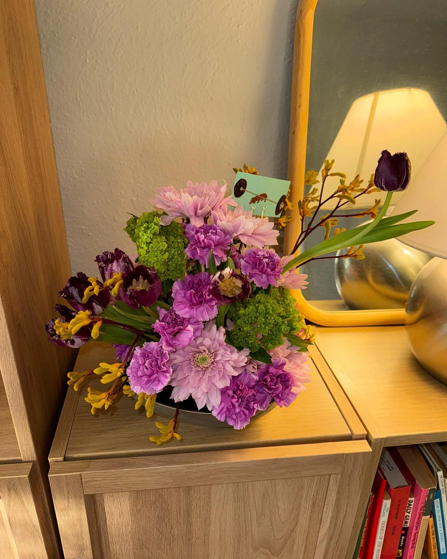 Leave the heavy lifting at the gym. Send flowers. 🏋🏼 A dollop delivered for @synergywsnc second birthday celebration 🎂