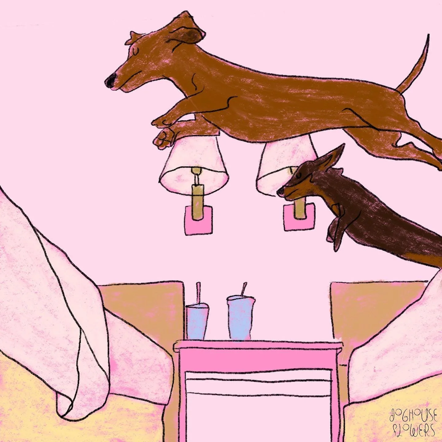 No. No more monkeys on the bed.  Send mommy flowers.