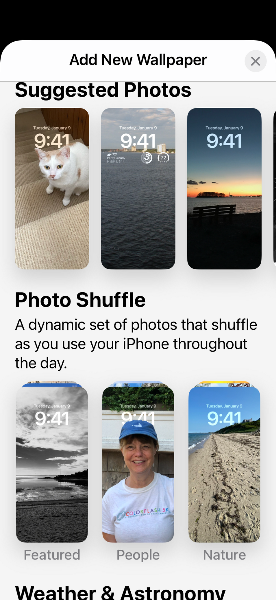 Customize Your Lock Screen with Your Favorite Photos — Bluewater Imaging
