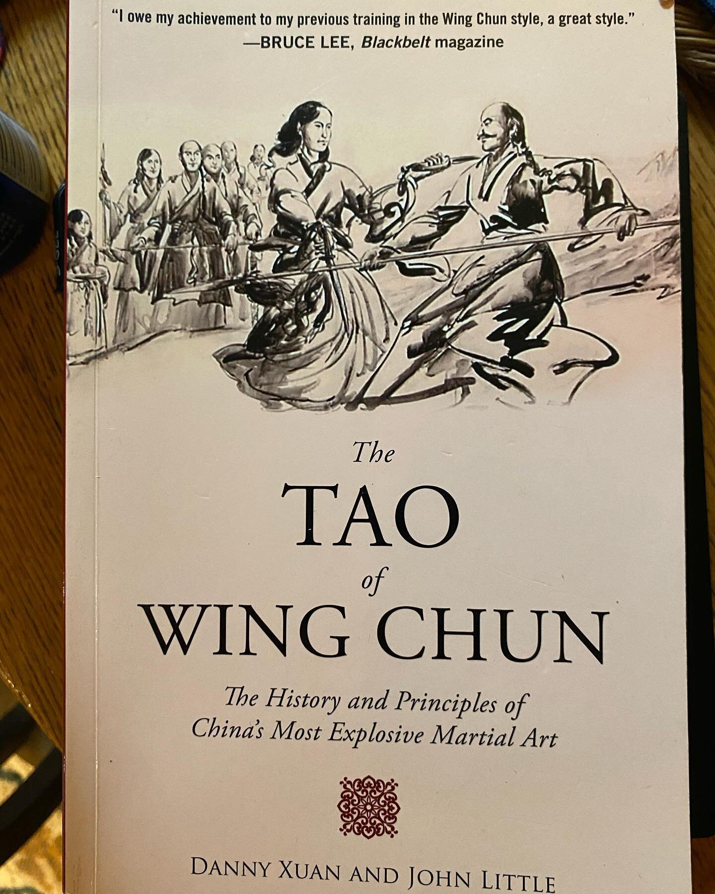 A birthday gift from an old student.  I&rsquo;m really enjoying it!  #wingchun #kungfu #selfdefense #tacticaltraining