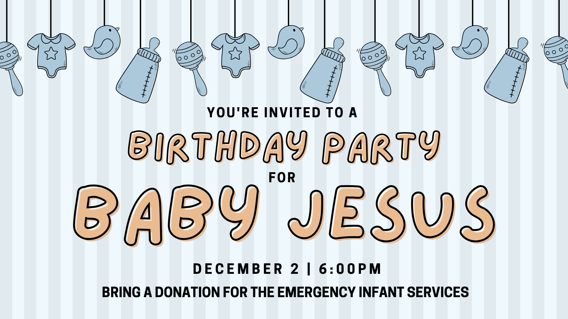 Birthday Party for Baby Jesus