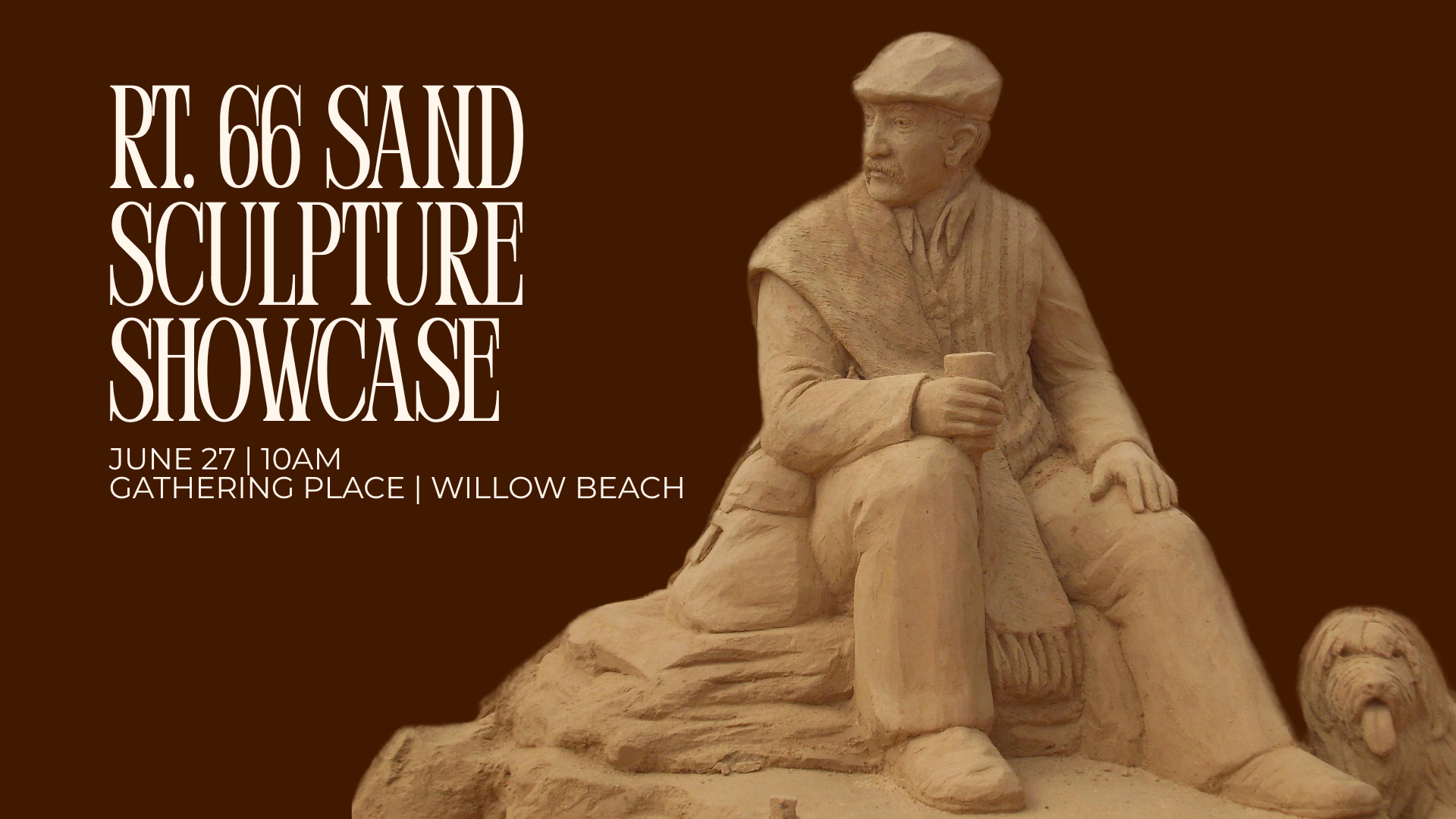  Rt. 66 Sand Sculpture Showcase