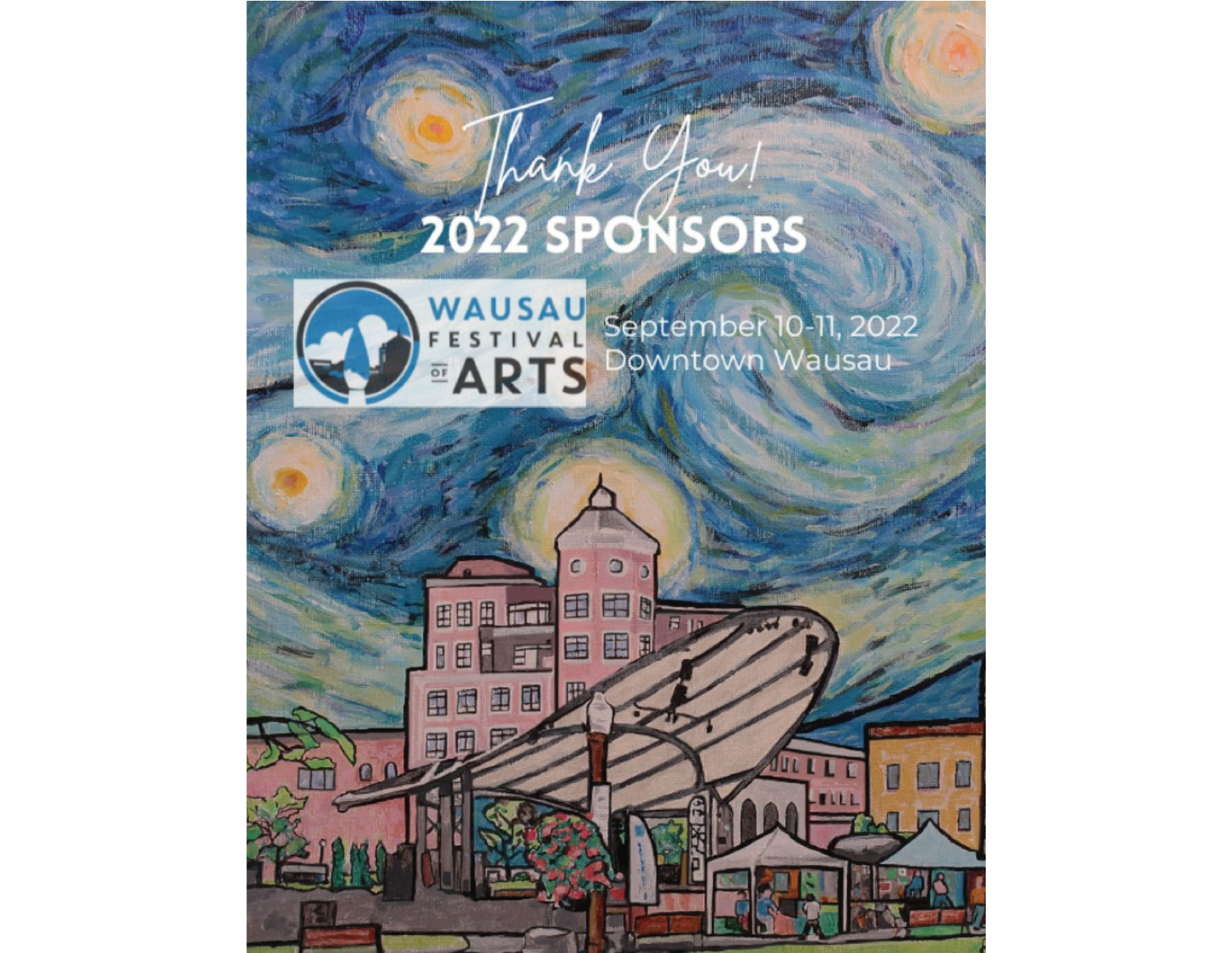 Wausau Festival of Arts 2022 Sponsor