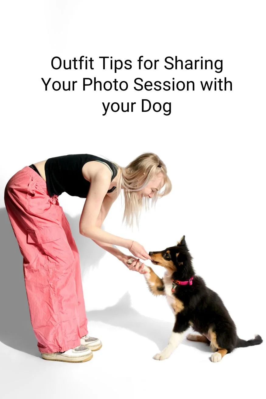 Outfit Tips for Being Photographed with Your Dog