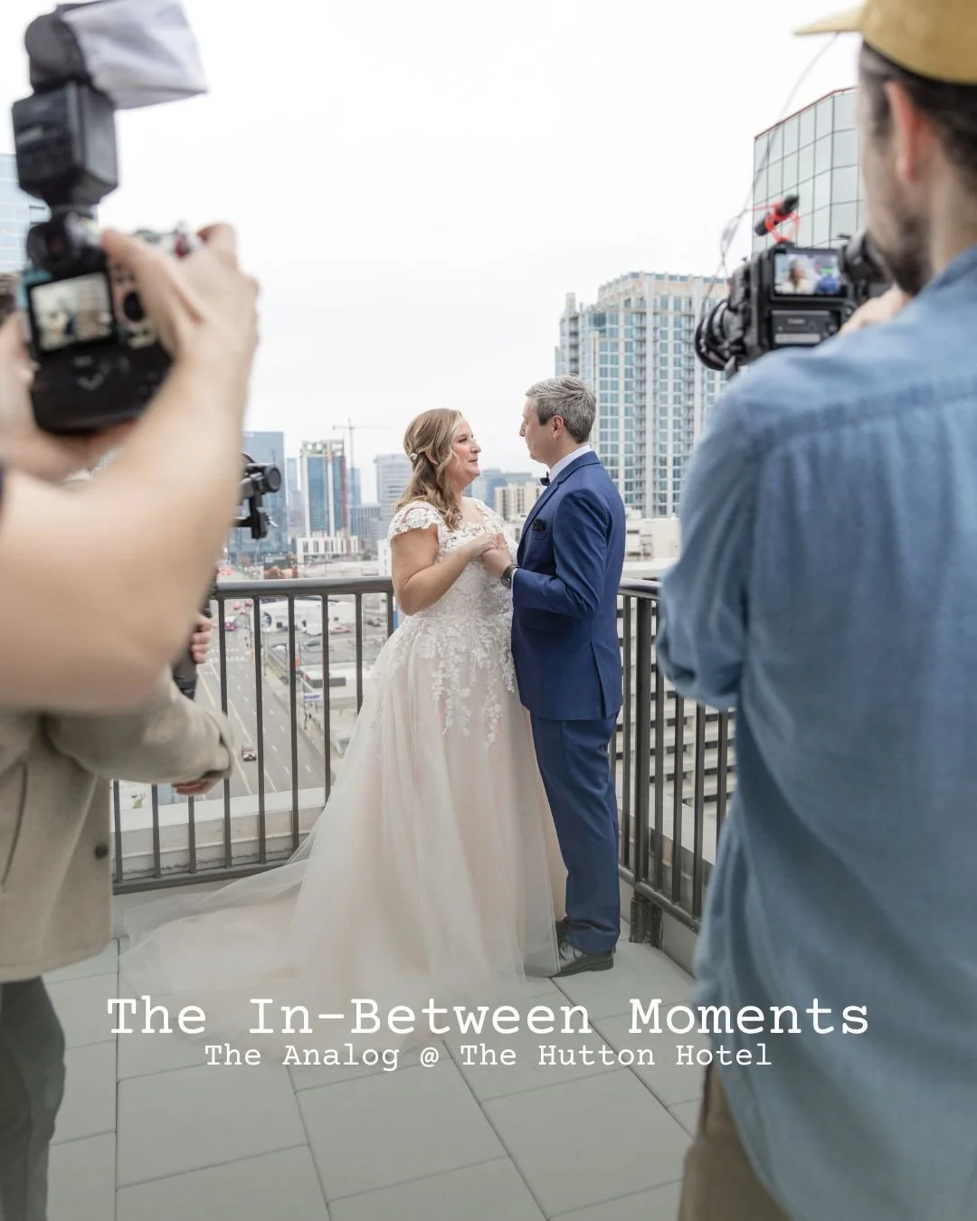 The moments in between are what turn a wedding day into a full story.

At The Analog at The Hutton Hotel, it was not just about the big moments. It was the quiet breath before walking out, the laughter shared off to the side, the hands squeezing a li
