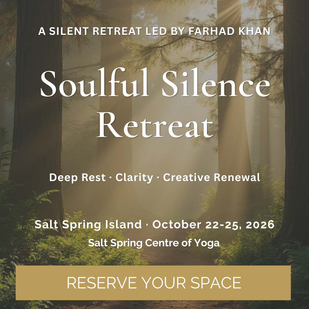 Soulful Silence Meditation Retreat (Salt Spring Island) Oct. 22-25/26