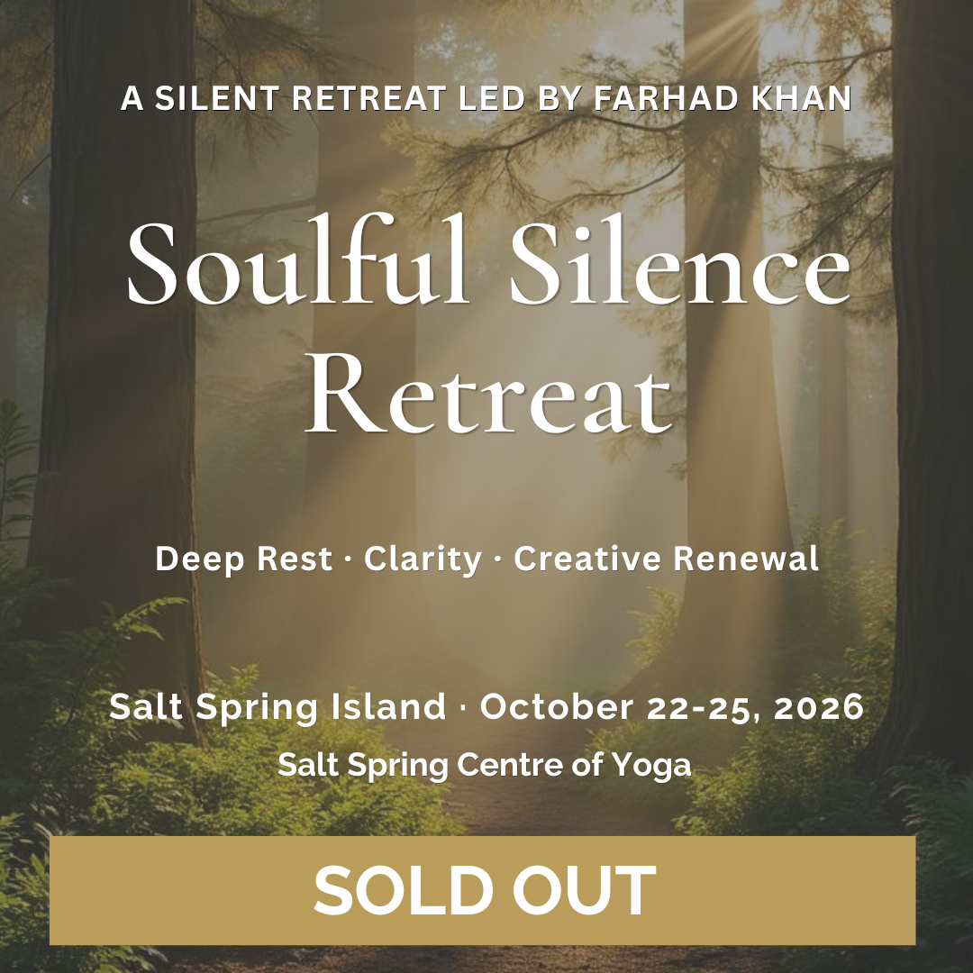 Soulful Silence Meditation Retreat (Salt Spring Island) Oct. 22-25/26