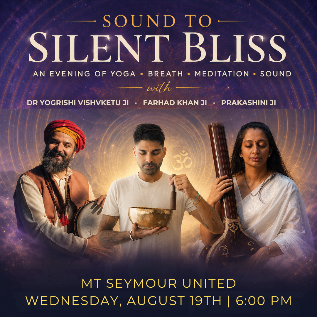 SOUND TO SILENT BLISS WED AUG 19 @ 6:00 PM (YOGA, BREATHWORK & TALK)