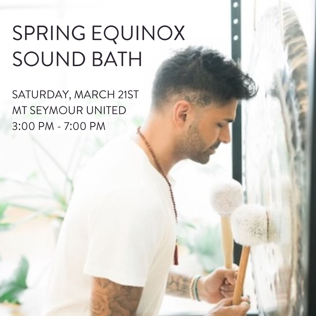 SPRING EQUINOX SOUND BATH WITH CACAO SAT MAR 21 @ 3:00 PM