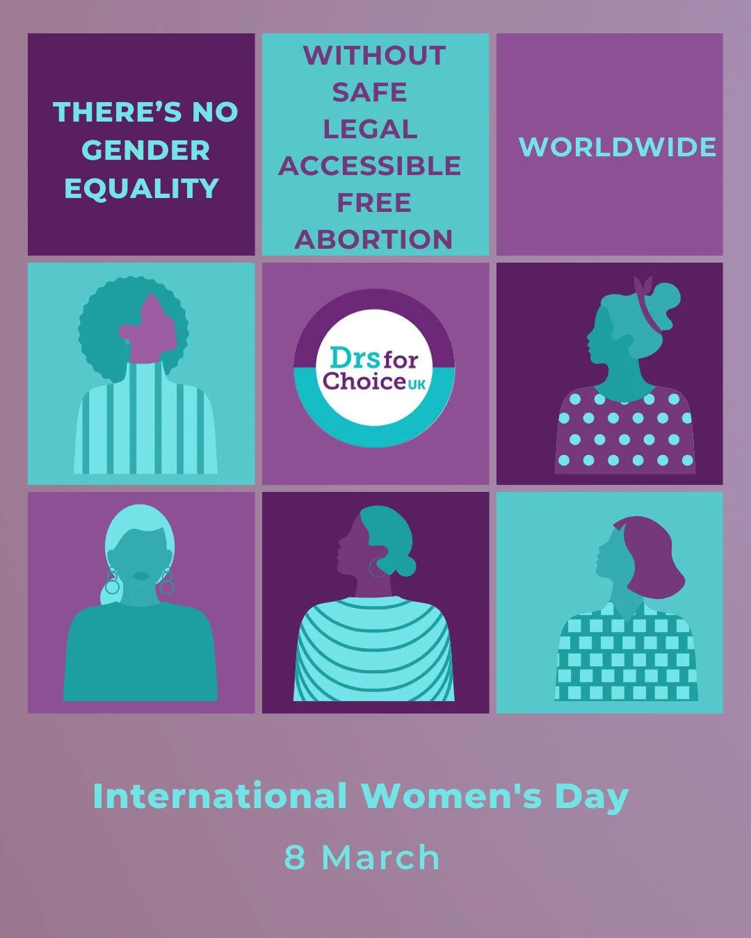 Happy International Women's Day! Today, as every day, our commitment is to fighting for safe, legal, accessible, stigma-free abortion care around the globe. #iwd2026