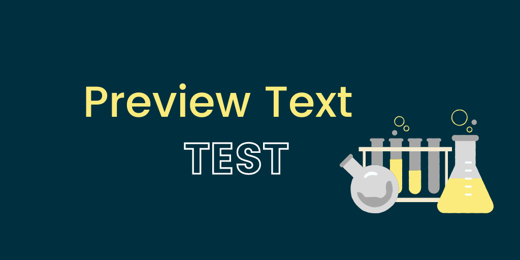 Preview Example Test Do I Need Preview Text? — Nonprofit Campaign Lab