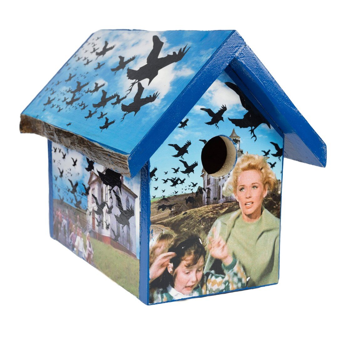 TIPPI-- 
I designed this birdhouse for Colorado Chautauqua's ART-IN-THE-PARK fundraiser-- one of 32 birdhouses now on display at Chautauqua until Oct 16. A few months ago, these birdhouses were part of a tree from a forest burned in the 2020 CAL-WOOD