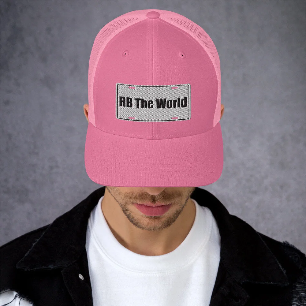 RB The world Licence plate Trucker Cap 
