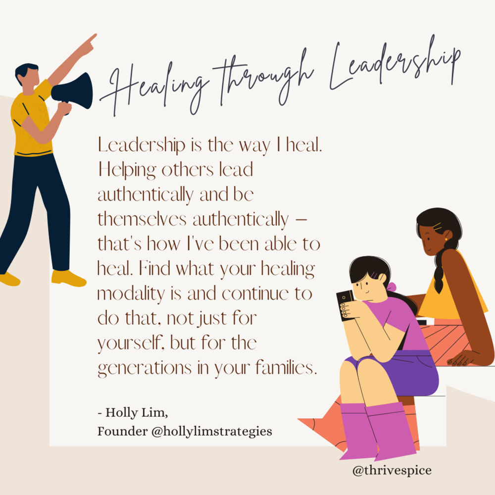 Healing through Leadership Holly Lim quote.png