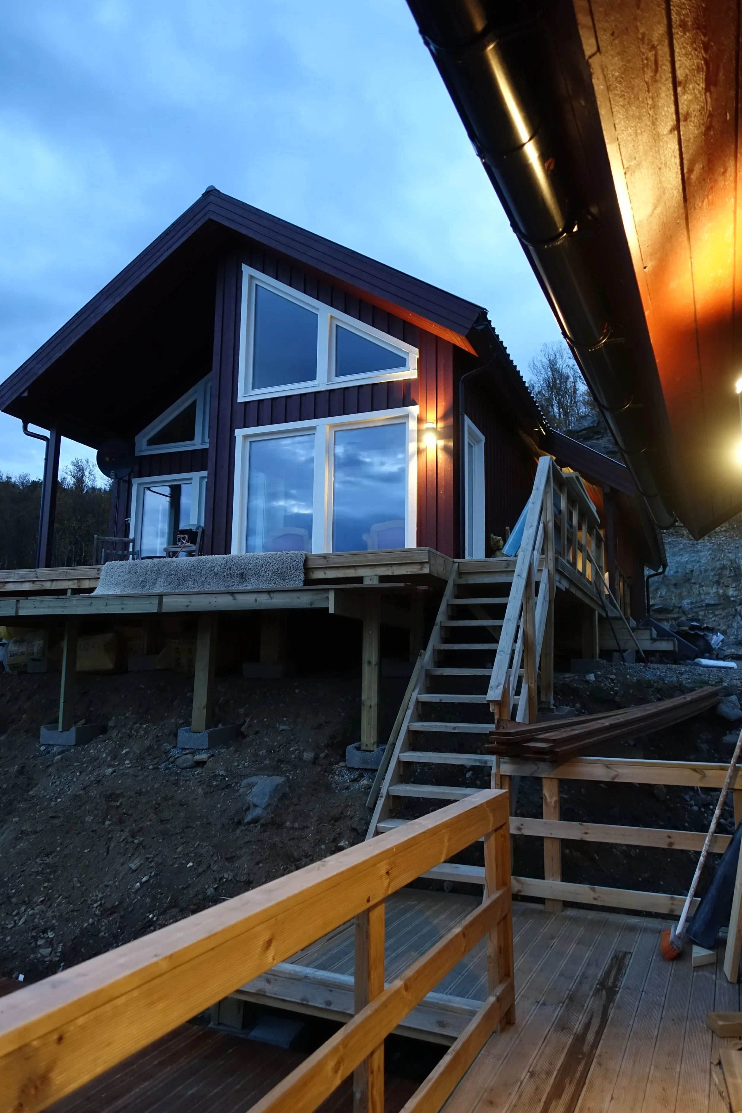 Suvilate kompleks Malangenis, projekteerimine