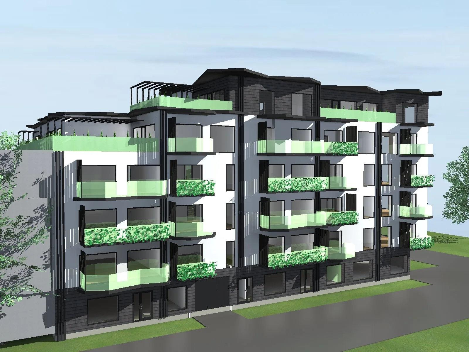 Hotelli renoveerimisprojekti eskiis, projekteerimine ja 3D