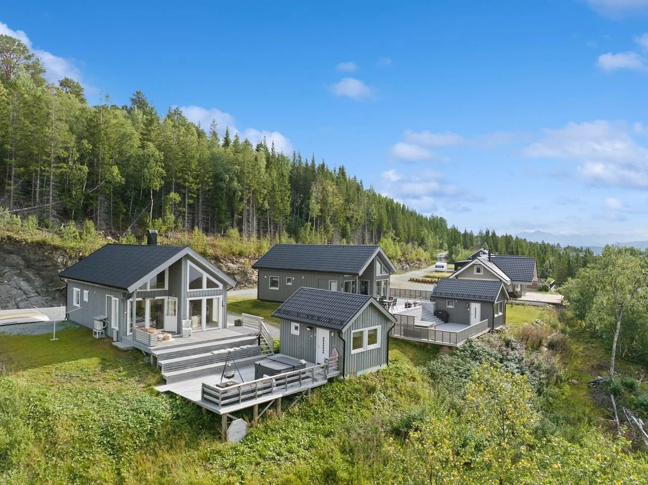 Suvilate kompleks Malangenis, projekteerimine