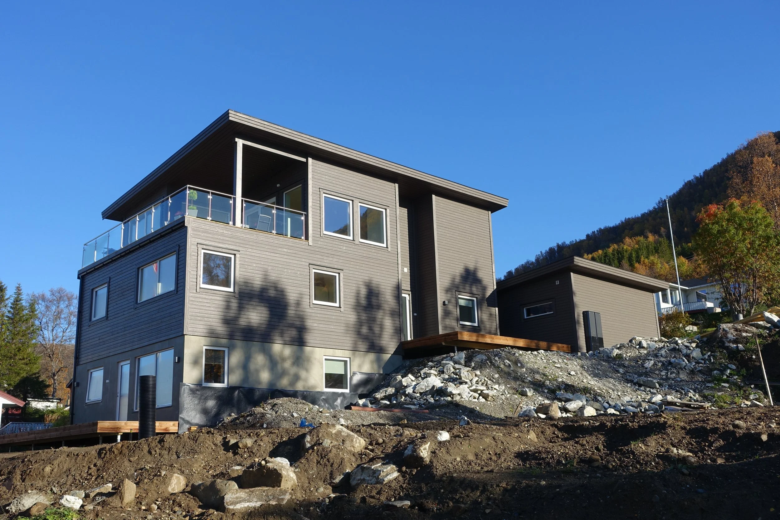 Eramu Kim Tromsos, projekteerimine