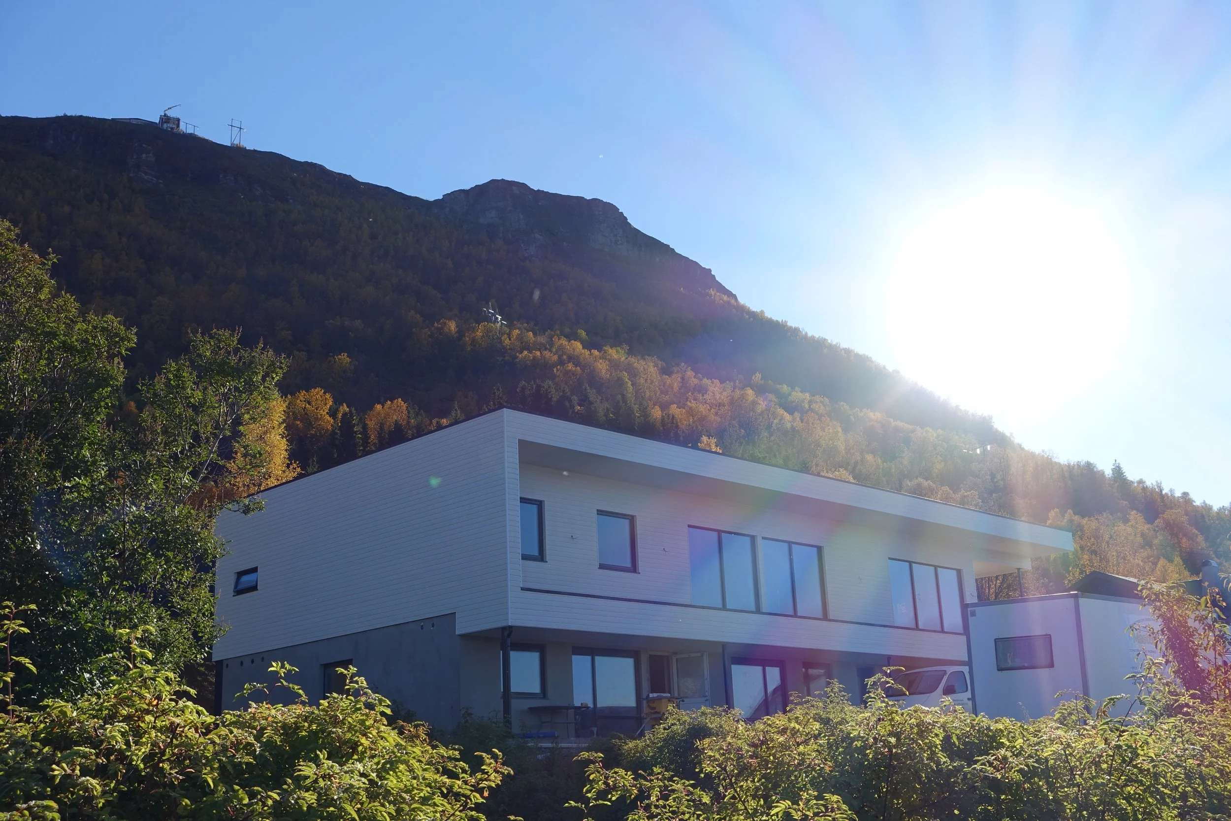 Funk Eramu Tromsos, projekteerimine