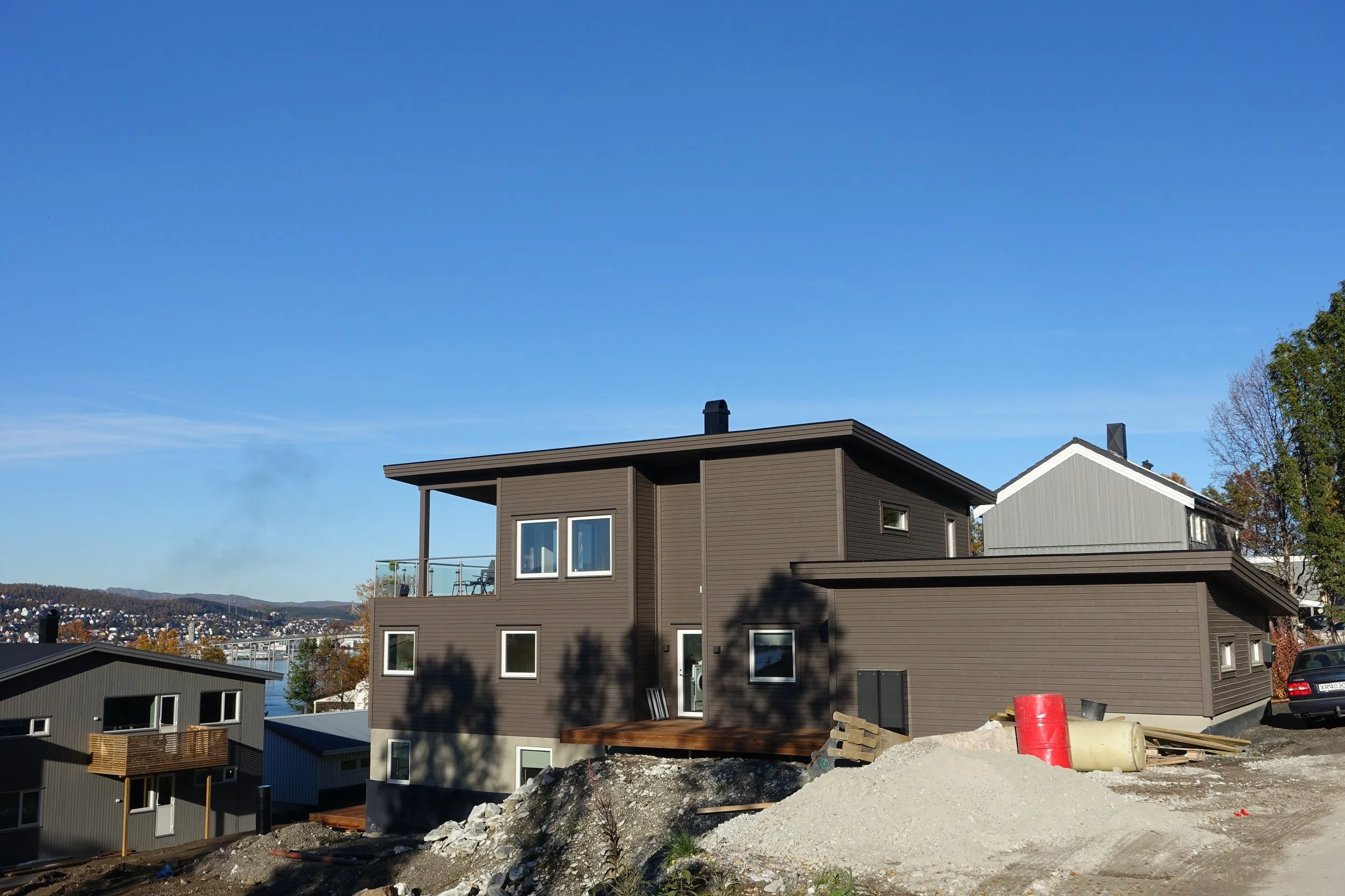 Eramu Kim Tromsos, projekteerimine