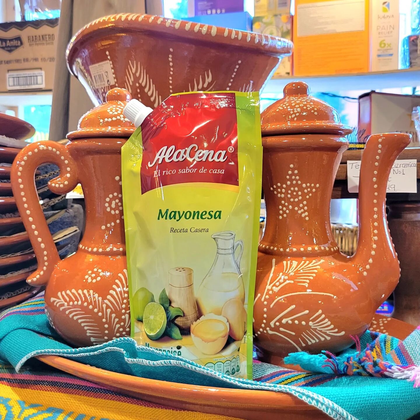 Get a taste of Peru! Alacena Mayonnaise is one of the must-have condiments from Peru that will make a great addition to any sandwiches, salads, and more! 

Available now @villaservin

If you have any questions, call us at 604 553 4262 ☎️

#peruvian #