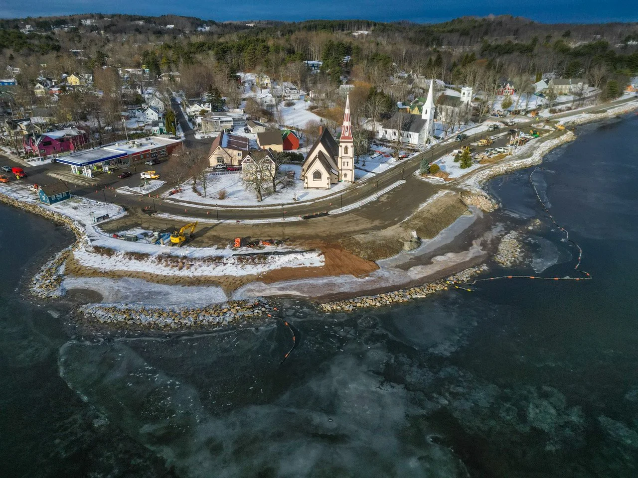 A Living Shoreline is Protecting a Coastal Town in Nova Scotia