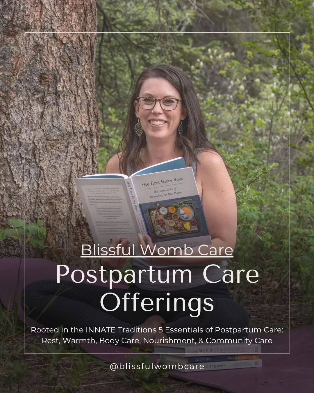 As a certified INNATE Postpartum Care Practitioner, my work is rooted in the 5 Essentials of Postpartum Care:

✨️ Rest, Warmth, Body Care, Nourishment, &amp; Community Support

Cross-culturally, these essentials have been integrated into all traditio