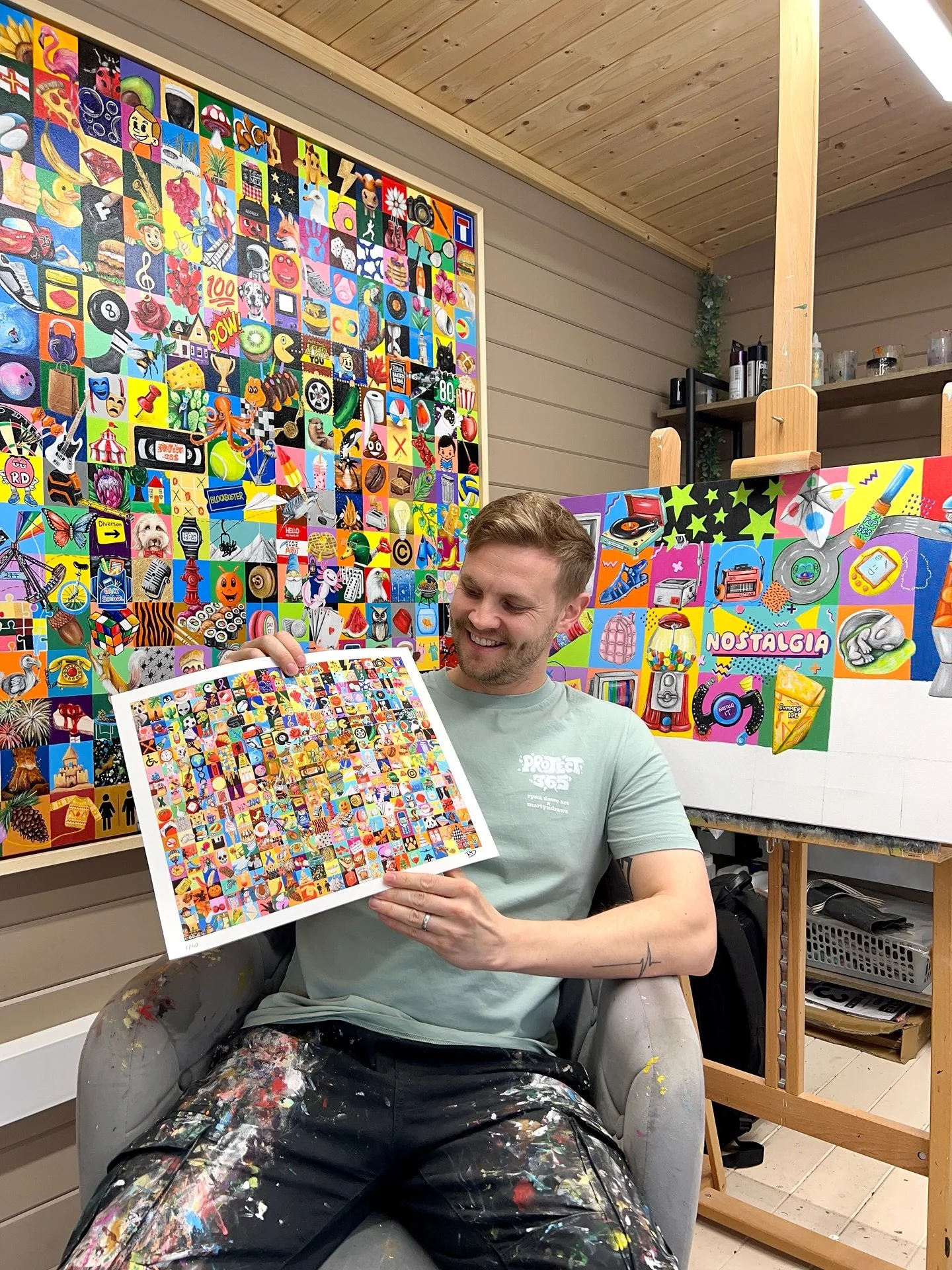 Exciting news. I&rsquo;m launching a Ryan Dawe Art newsletter! Sign up by the 28th March to be in with a chance of winning a signed &lsquo;Project 365&rsquo; print on a brand new paper (which no one else in the world has!!). 

The newsletter is also 