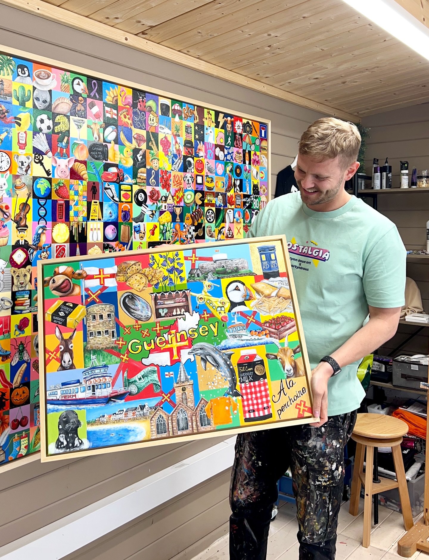 Guernsey prints and puzzles will be available on my website from tomorrow! Keep an eye on stories for the launch time 👀