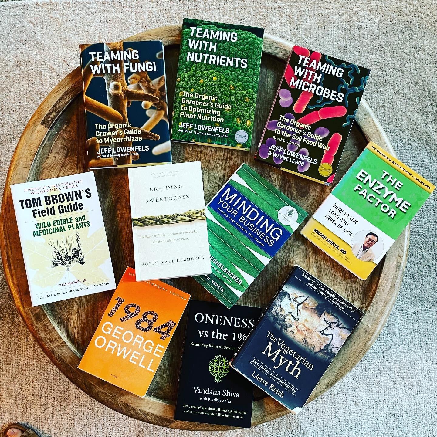 All the goodies!! #bookstagram #booklover #curiosity #educationstation #bookrecommendations #booknerd #readingrainbow #herbs #plantmedicine #herbalmedicine