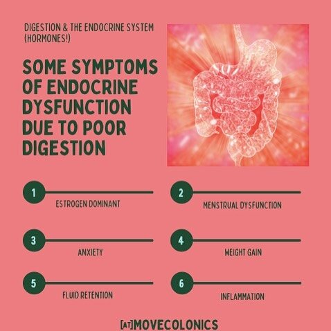 Did you know your digestion can have an affect on your hormones?
&bull;
If your digestion is backed up it taxes other organs including the one and only, drum roll please, ✨LIVER✨.
&bull;
If you have stagnant junk in the gut, this continues to filter 