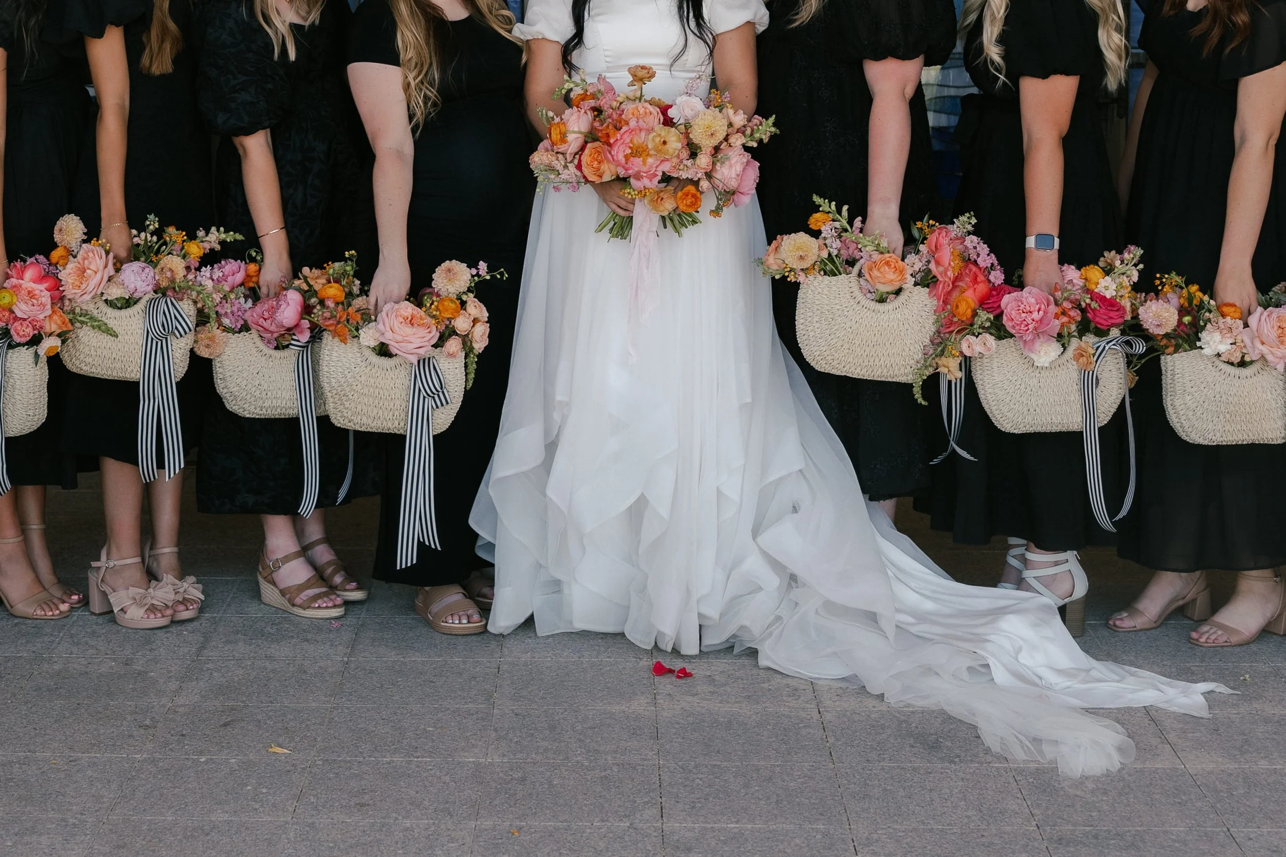 Bride and Bridesmaid Florals