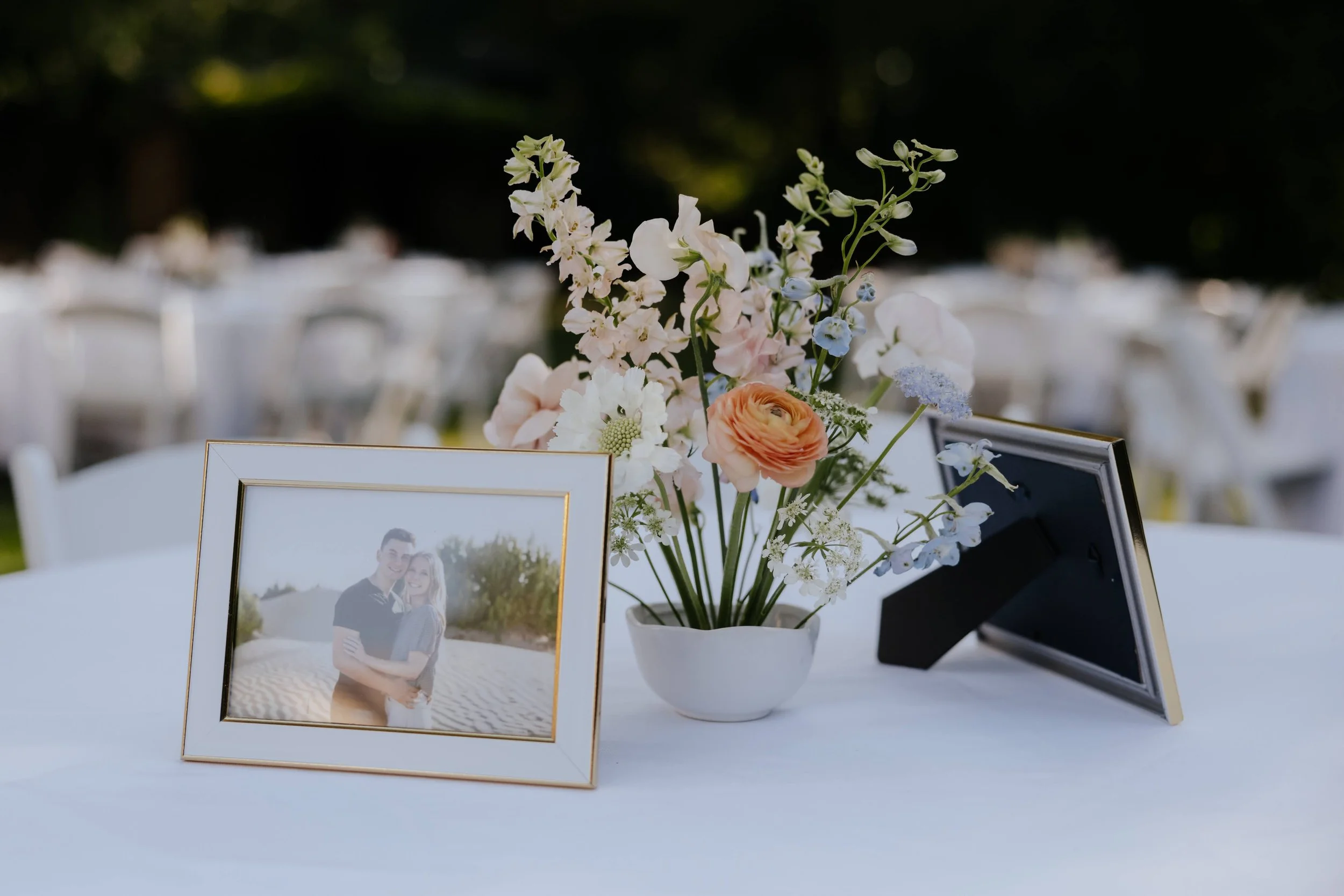 Ikebana Style Centerpiece