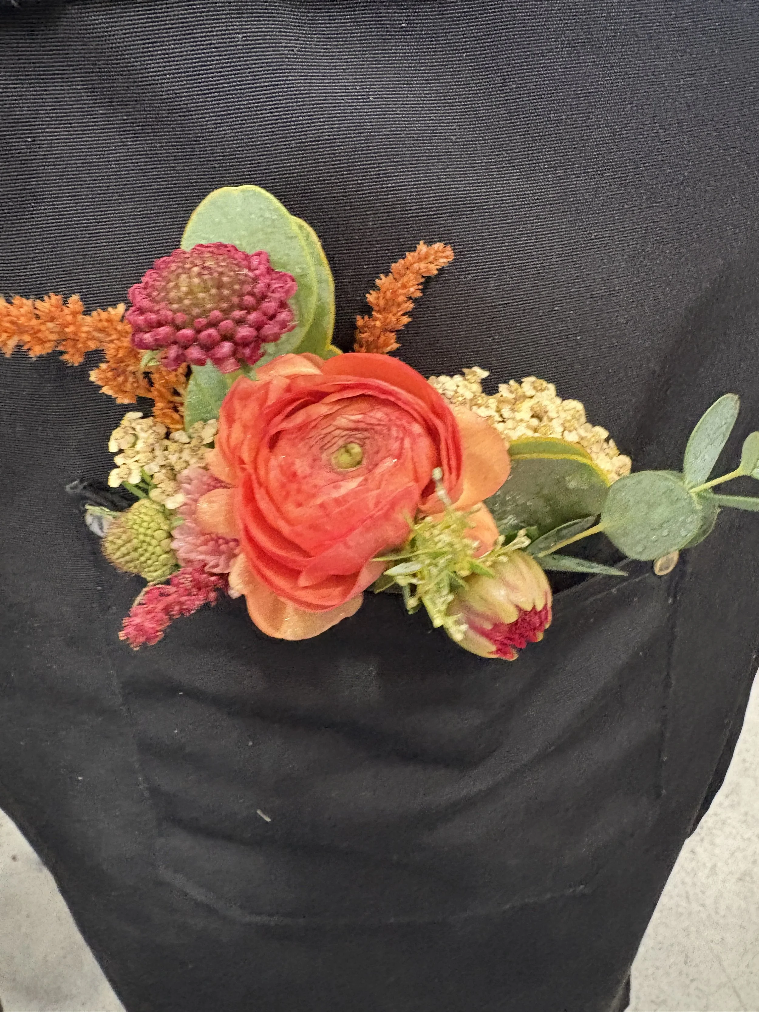 Wedding Pocket Boutonniere
