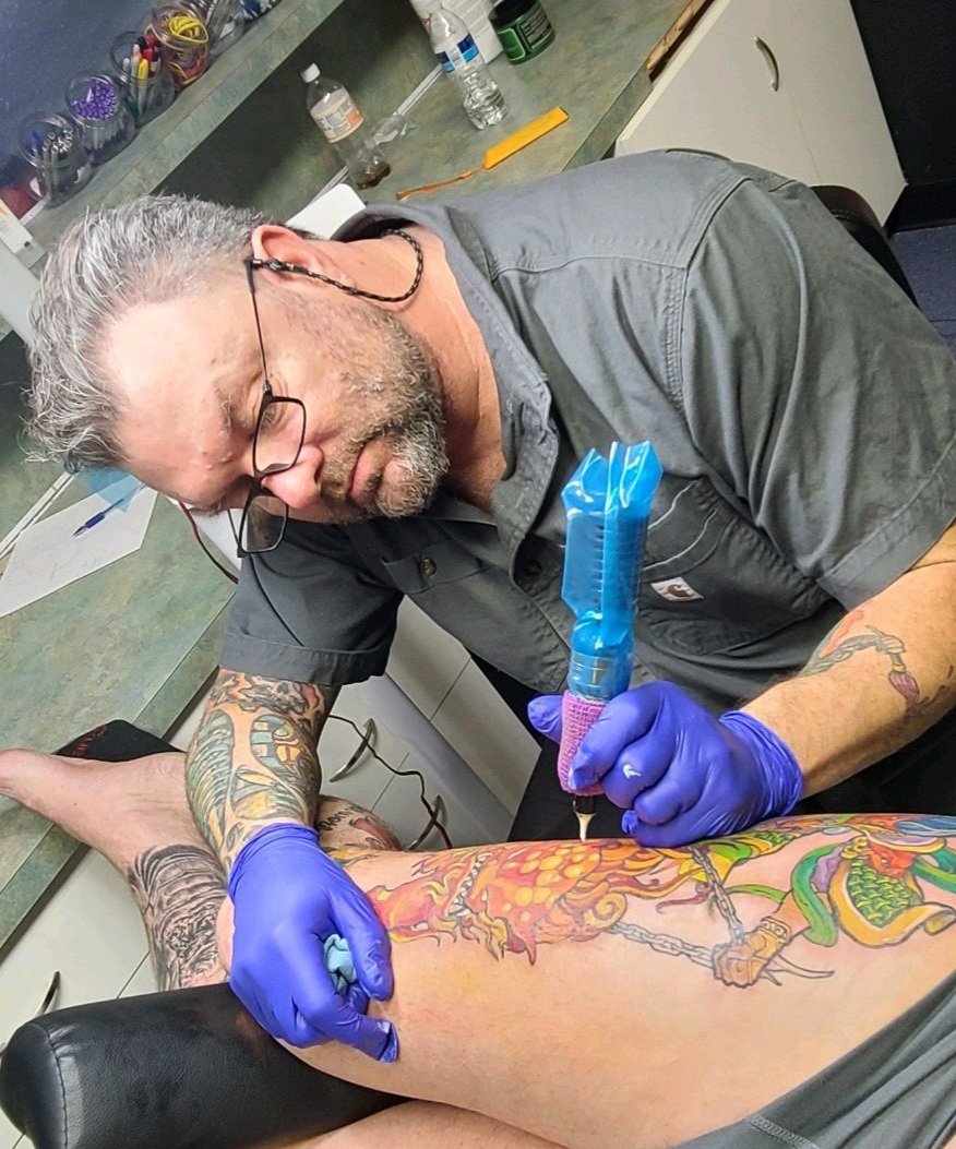 Moose  Tattoo Artist  Anchored Ink  Eugene  Springfield Oregon