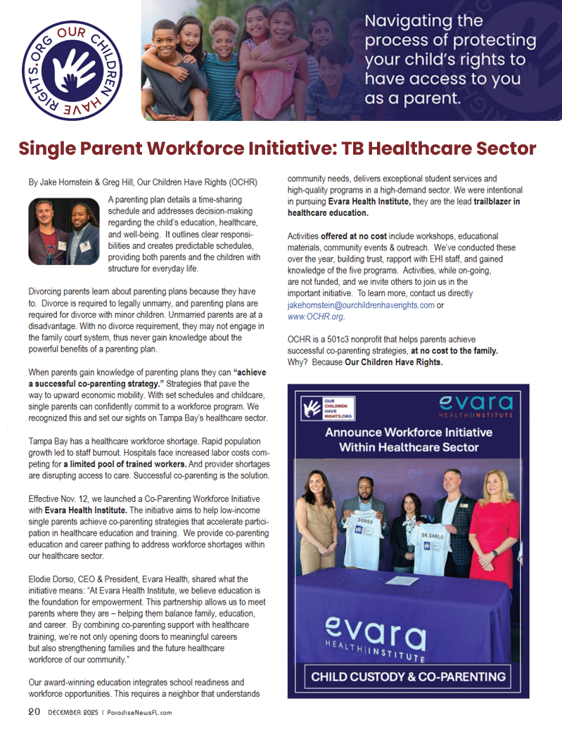 Single Parent Workforce Initiave: TB Healthcare Sector