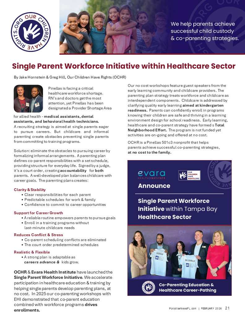 Single Parent Workforce Initiative within Healthcare Sector