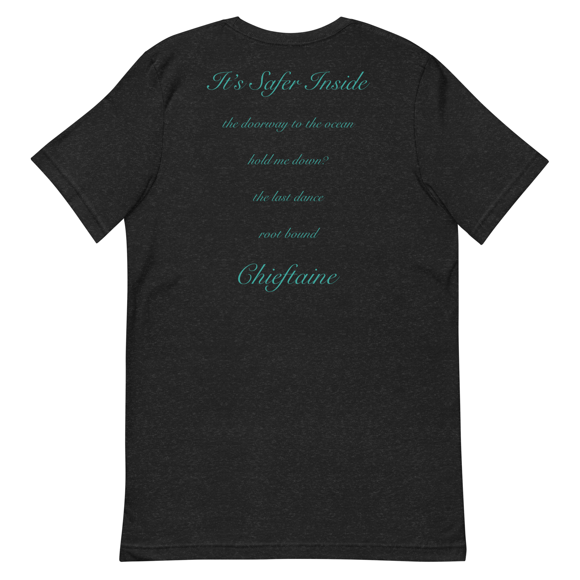 It's Safer Inside Unisex t-shirt