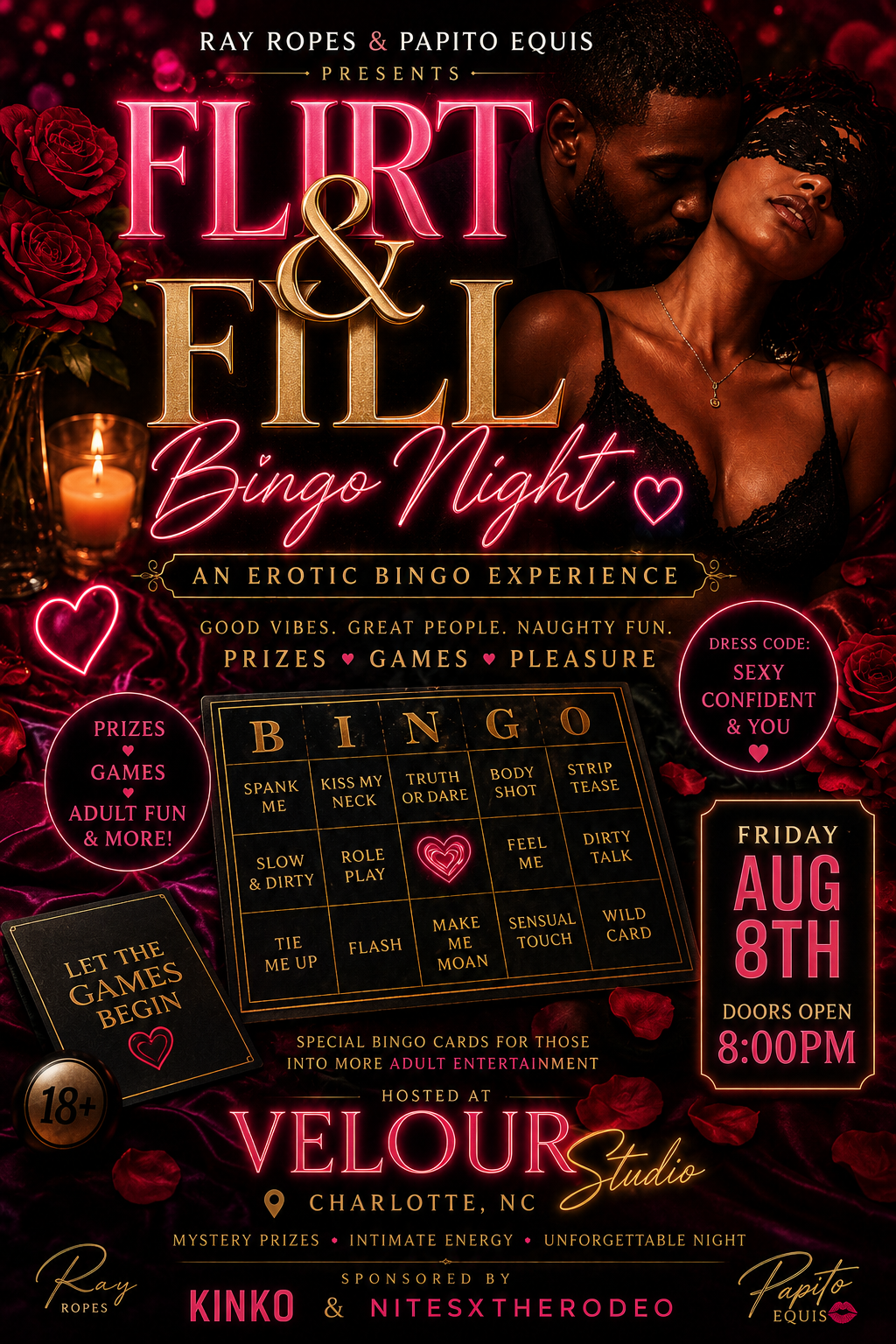 Flirt & Fill | Bingo Night 
