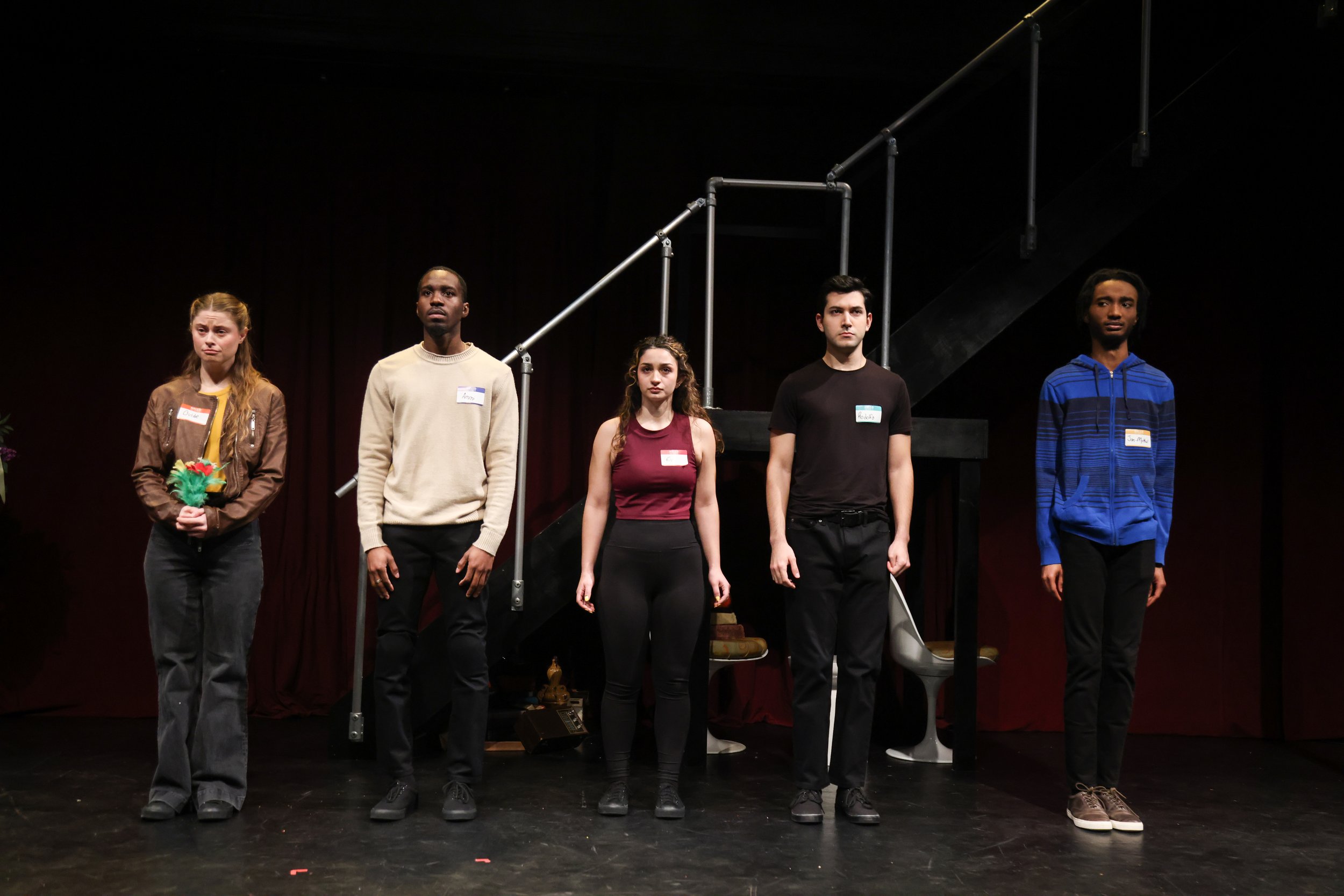Everybody | Written by: Branden Jacobs Jenkins; Directed by: Ryan Quinn; Movement by: Susannah Millonzi; Stage Managed by: Meg Meschino; Set Design by: CJ Howard; Costumes by: Esther Arroyo; Props by: Yudelka Heye; Photographed by: Bronwen Sharp