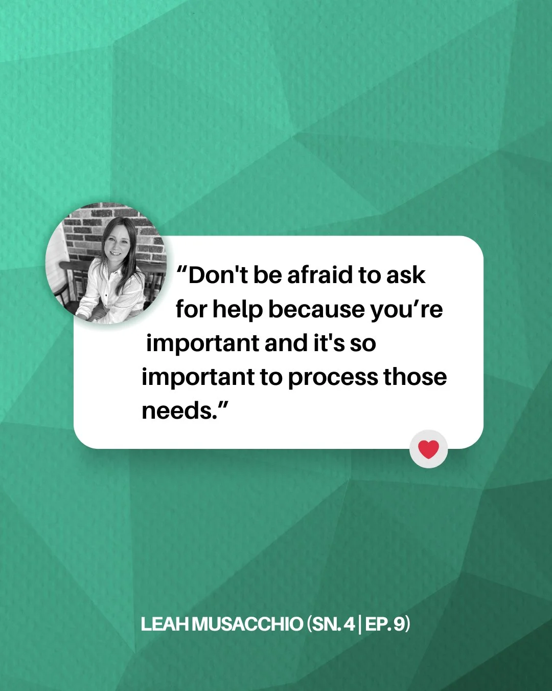 We can ask for help.

🌱 4.9 | Friendships and Leaving Your &ldquo;Home&rdquo; Country (with Leah Musacchio)