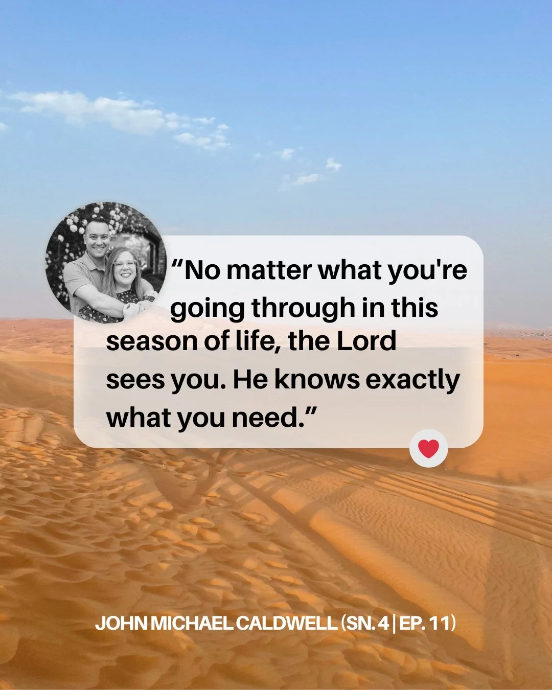 He sees you and He knows what you need today.

🌱 4.11 | Hope of the World (with the Caldwells, Re-Release with Colton Shrader)