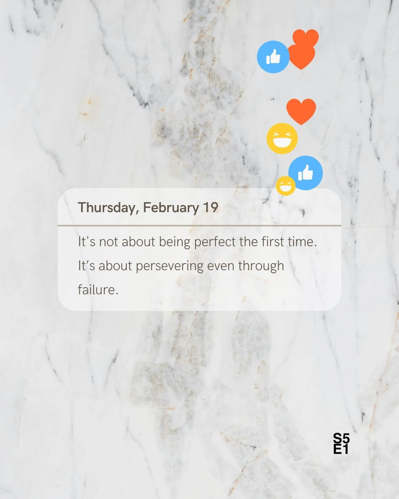 We keep going.

🌱 5.1 | Thoughts on Perseverance &amp; Anxiety