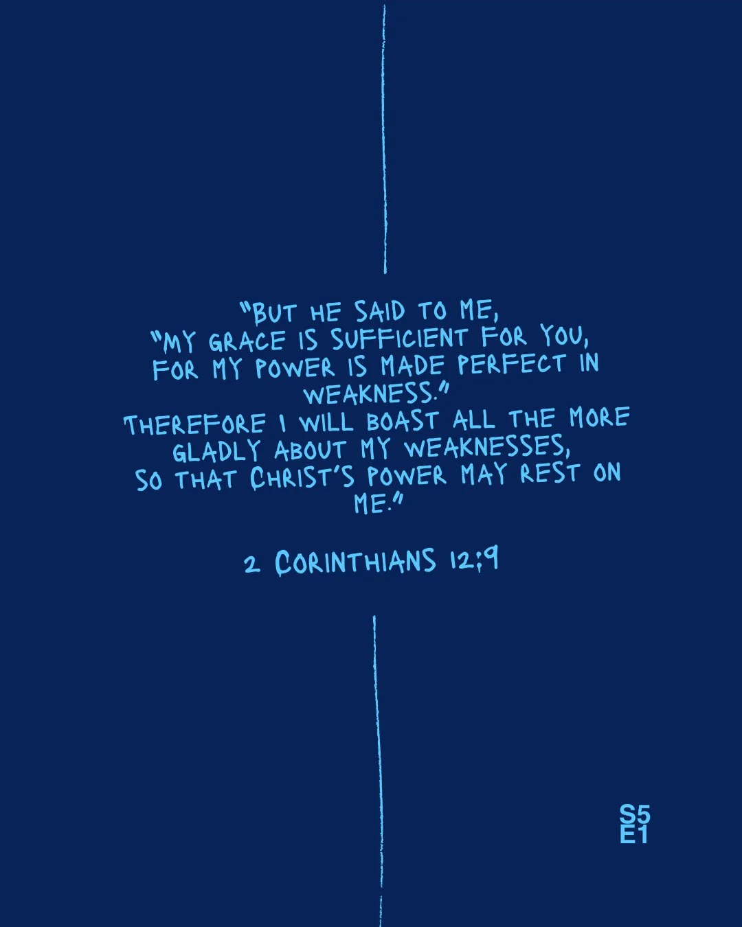 It's okay to not be fully perfect because we serve a God who can show up in strength and power. Lean into His grace that fills in the all the gaps of your limitations.

🌱 5.1 | Thoughts on Perseverance &amp; Anxiety