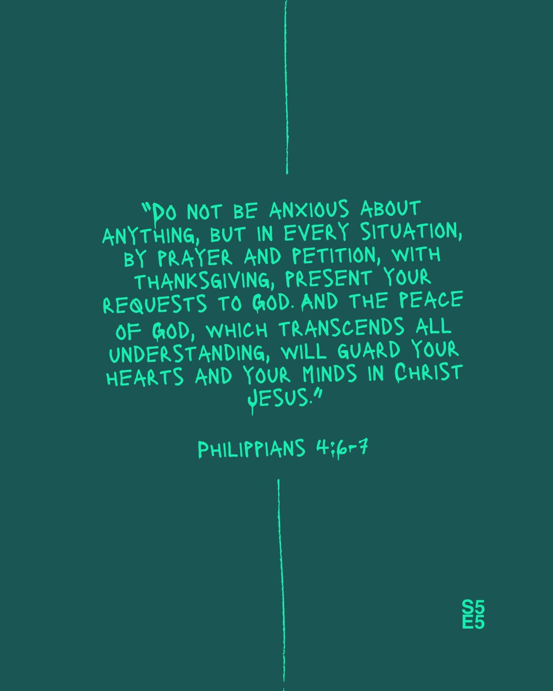 God's provided us a way to true peace. 

🌱 5.5 | Steps of Faith &amp; Transition (with Gabriella Taylor)