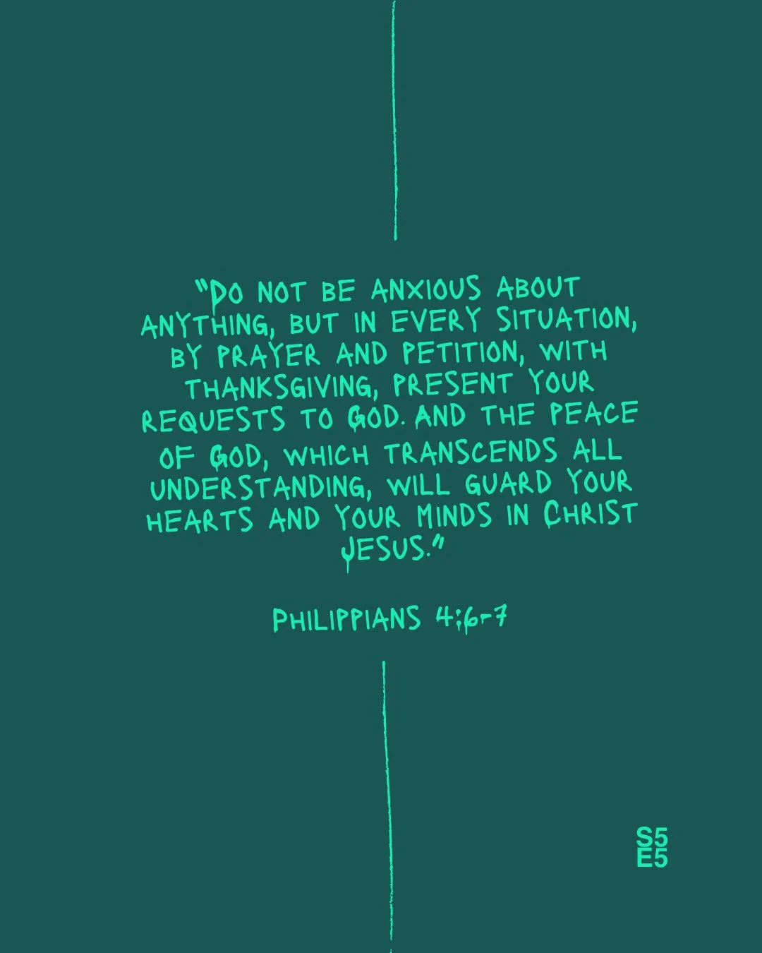 God's provided us a way to true peace. 

🌱 5.5 | Steps of Faith &amp; Transition (with Gabriella Taylor)